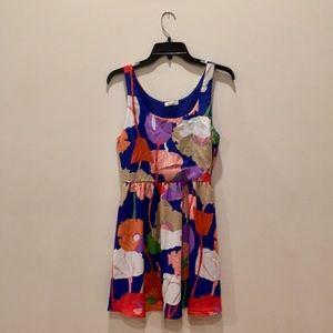 Everly Floral Print Dress